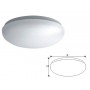 LED ROUD CELING FROSTED 12W